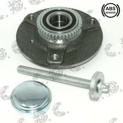 Autokit 01.97293 - Подшипник ступицы колеса, комплект www.autospares.lv