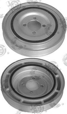 Autokit 03.90061 - Шкив коленчатого вала www.autospares.lv