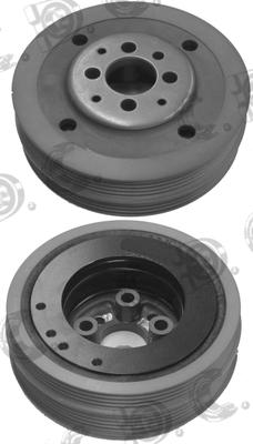 Autokit 03.90019 - Шкив коленчатого вала www.autospares.lv