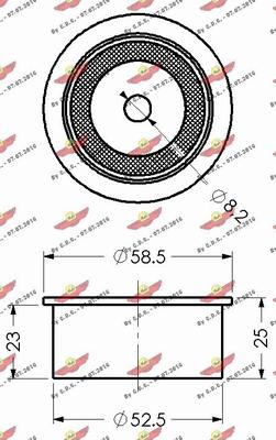 Autokit 03.194 - Parazīt / Vadrullītis, Zobsiksna autospares.lv