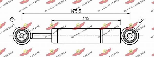 Autokit 03.80701 - Виброгаситель, поликлиновый ремень www.autospares.lv