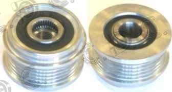 Autokit 03.81495 - Pulley, alternator, freewheel clutch www.autospares.lv