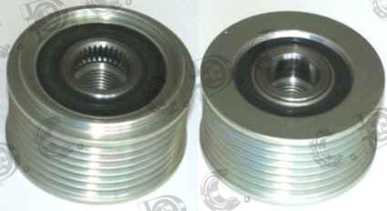 Autokit 03.81444 - Pulley, alternator, freewheel clutch www.autospares.lv