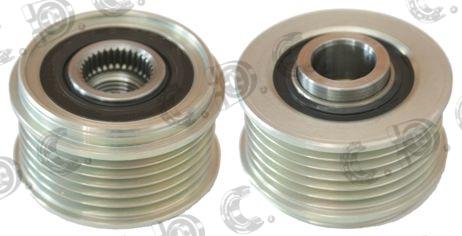 Autokit 03.81672 - Pulley, alternator, freewheel clutch www.autospares.lv