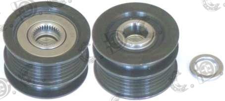 Autokit 03.81003M - Pulley, alternator, freewheel clutch www.autospares.lv