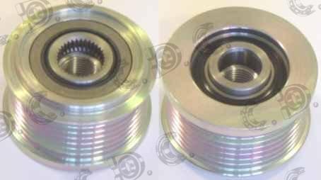 Autokit 03.81246 - Pulley, alternator, freewheel clutch www.autospares.lv