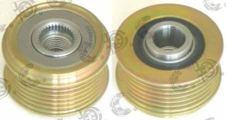 Autokit 03.81221 - Pulley, alternator, freewheel clutch www.autospares.lv