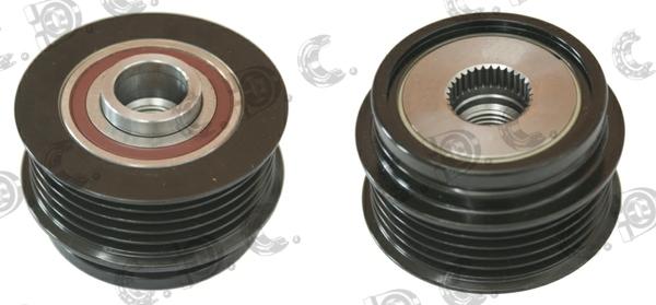 Autokit 03.81791 - Pulley, alternator, freewheel clutch www.autospares.lv