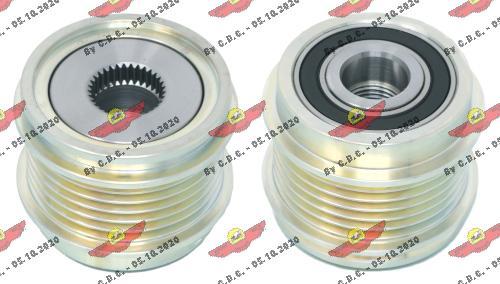 Autokit 03.82191 - Pulley, alternator, freewheel clutch www.autospares.lv