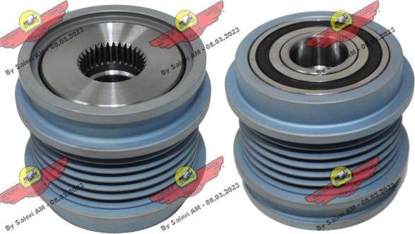 Autokit 03.82250 - Pulley, alternator, freewheel clutch www.autospares.lv