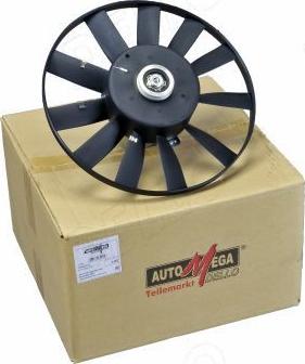 Automega 160067110 - Ventilators, Motora dzesēšanas sistēma www.autospares.lv