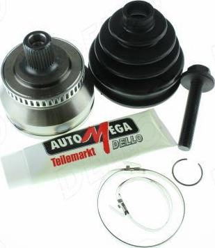 Automega 110079810 - Šarnīru komplekts, Piedziņas vārpsta www.autospares.lv