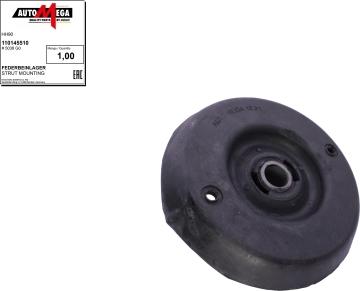 Automega 110145510 - Опора стойки амортизатора, подушка www.autospares.lv