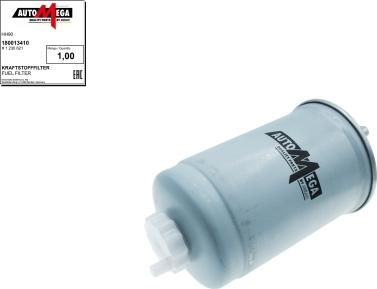 Automega 180013410 - Degvielas filtrs www.autospares.lv