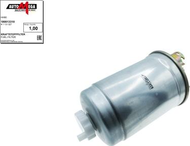 Automega 180013310 - Degvielas filtrs www.autospares.lv