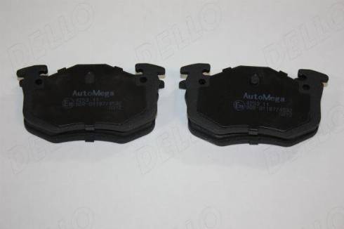 Automega 120056310 - Brake Pad Set, disc brake www.autospares.lv