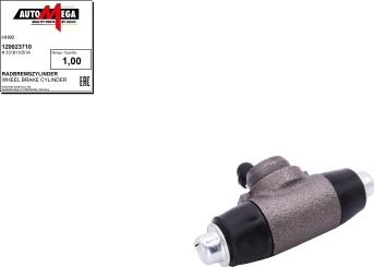 Automega 120023710 - Wheel Brake Cylinder www.autospares.lv