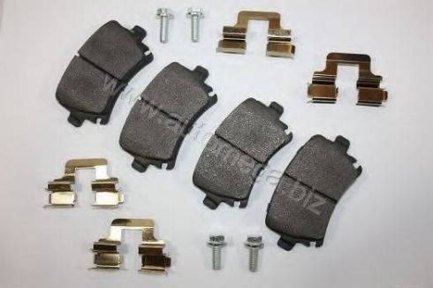 Automega 3169804511K0G - Brake Pad Set, disc brake www.autospares.lv