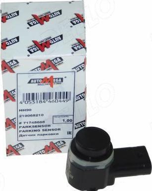 Automega 210068210 - Sensor, parking assist www.autospares.lv