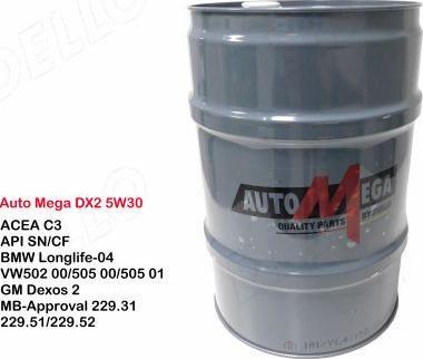 Automega 210020210 - Engine Oil www.autospares.lv