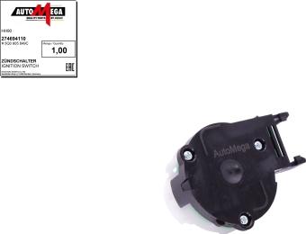 Automega 274694110 - Aizdedzes slēdzis www.autospares.lv