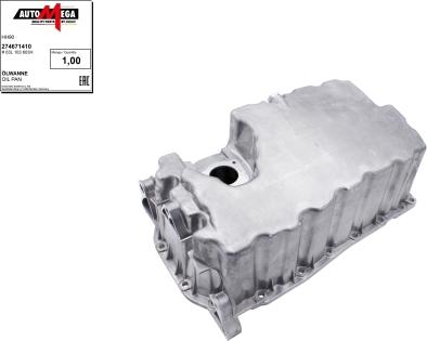 Automega 274671410 - Eļļas vācele www.autospares.lv