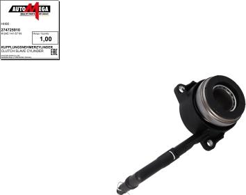 Automega 274725910 - Centrālais izslēdzējmehānisms, Sajūgs www.autospares.lv