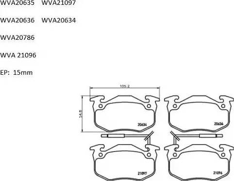 Automotor France ABP9973 - Тормозные колодки, дисковые, комплект www.autospares.lv