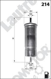 Automotor France LATE13 - Degvielas filtrs autospares.lv