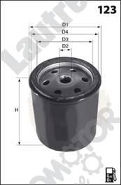 Automotor France LATG100 - Fuel filter www.autospares.lv