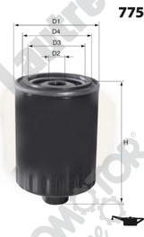 Automotor France LATH09 - Oil Filter www.autospares.lv