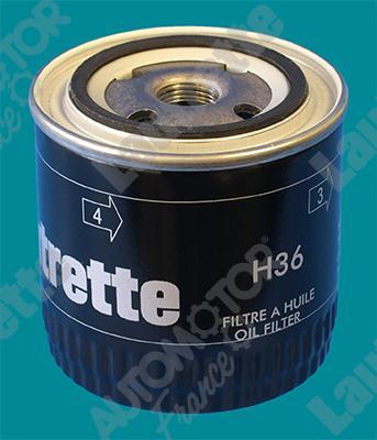 Automotor France LATH36 - Oil Filter www.autospares.lv