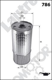 Automotor France LATI08 - Oil Filter www.autospares.lv