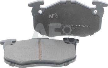 Automotor France PBP9973 - Тормозные колодки, дисковые, комплект www.autospares.lv