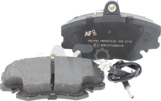 Automotor France PBP5070 - Brake Pad Set, disc brake www.autospares.lv