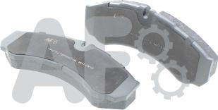 Automotor France PBP6401 - Brake Pad Set, disc brake www.autospares.lv