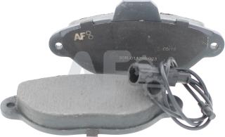 Automotor France PBP0029 - Brake Pad Set, disc brake www.autospares.lv