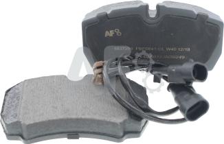 Automotor France PBP0841 - Brake Pad Set, disc brake www.autospares.lv