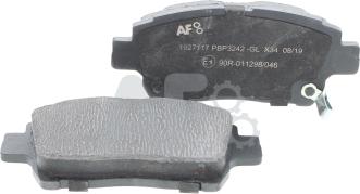 Automotor France PBP3242 - Brake Pad Set, disc brake www.autospares.lv