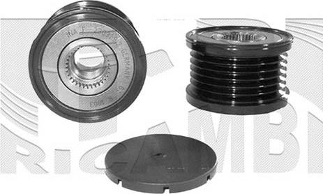 Autoteam A04500 - Piedziņas skriemelis, Ģenerators www.autospares.lv