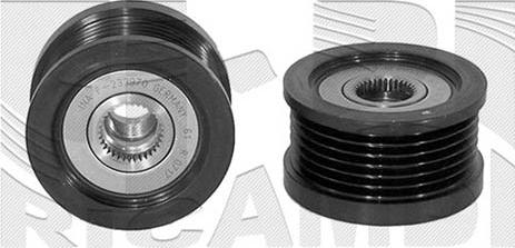 Autoteam A04060 - Piedziņas skriemelis, Ģenerators www.autospares.lv