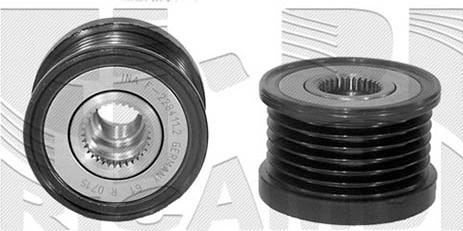 Autoteam A04084 - Шкив генератора, муфта www.autospares.lv