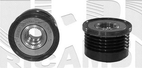 Autoteam A04228 - Piedziņas skriemelis, Ģenerators autospares.lv