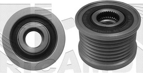 Autoteam A05664 - Piedziņas skriemelis, Ģenerators www.autospares.lv