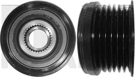 Autoteam A05676 - Piedziņas skriemelis, Ģenerators www.autospares.lv