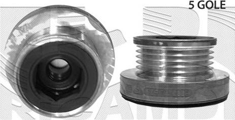 Autoteam A05144 - Piedziņas skriemelis, Ģenerators www.autospares.lv