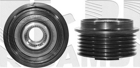 Autoteam A05272 - Pulley, alternator, freewheel clutch www.autospares.lv