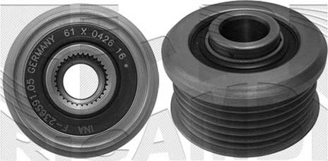 Autoteam A05748 - Шкив генератора, муфта www.autospares.lv