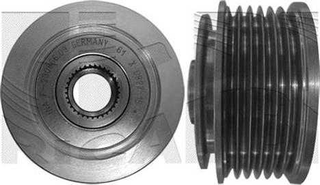 Autoteam A05704 - Шкив генератора, муфта www.autospares.lv