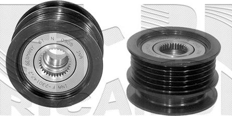 Autoteam A03896 - Piedziņas skriemelis, Ģenerators www.autospares.lv